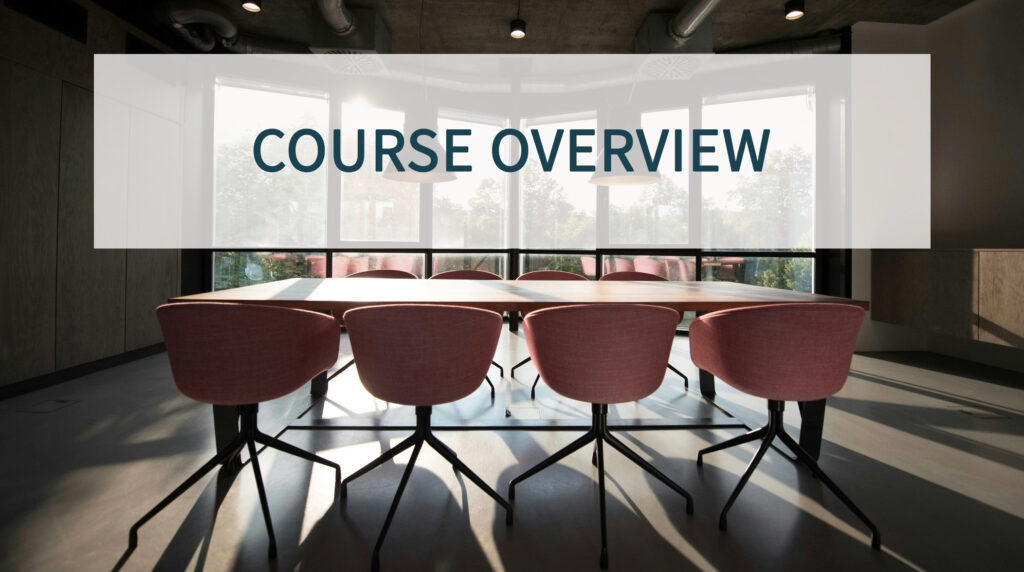 Course overview