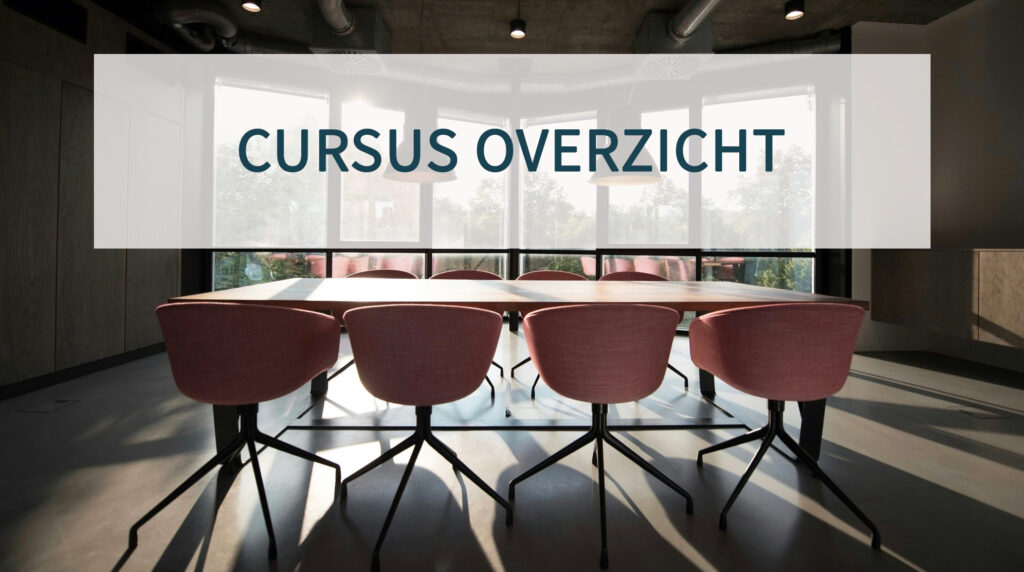 cursus overzicht